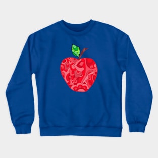 Psychedelic Apple Crewneck Sweatshirt